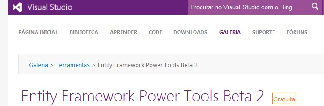 Entity Framework Power Tools – Fernando Henrique Ferreira